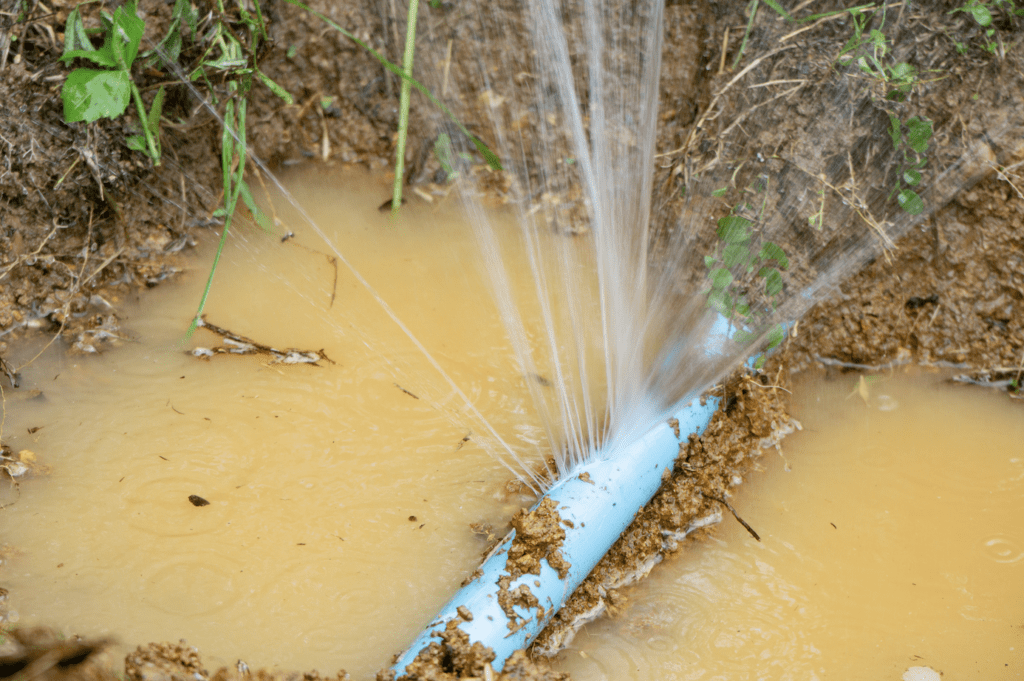 Pipe burst plumber